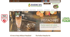 Desktop Screenshot of americanpistachios.org